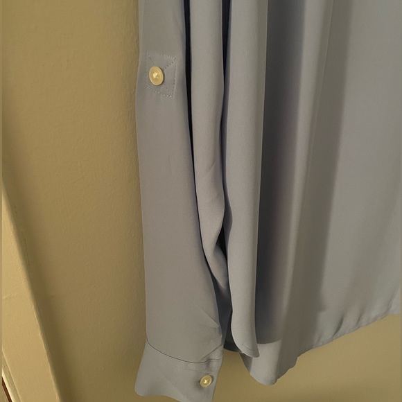 LOFT Roll-Tab Sleeve Blouse - Picture 5 of 5